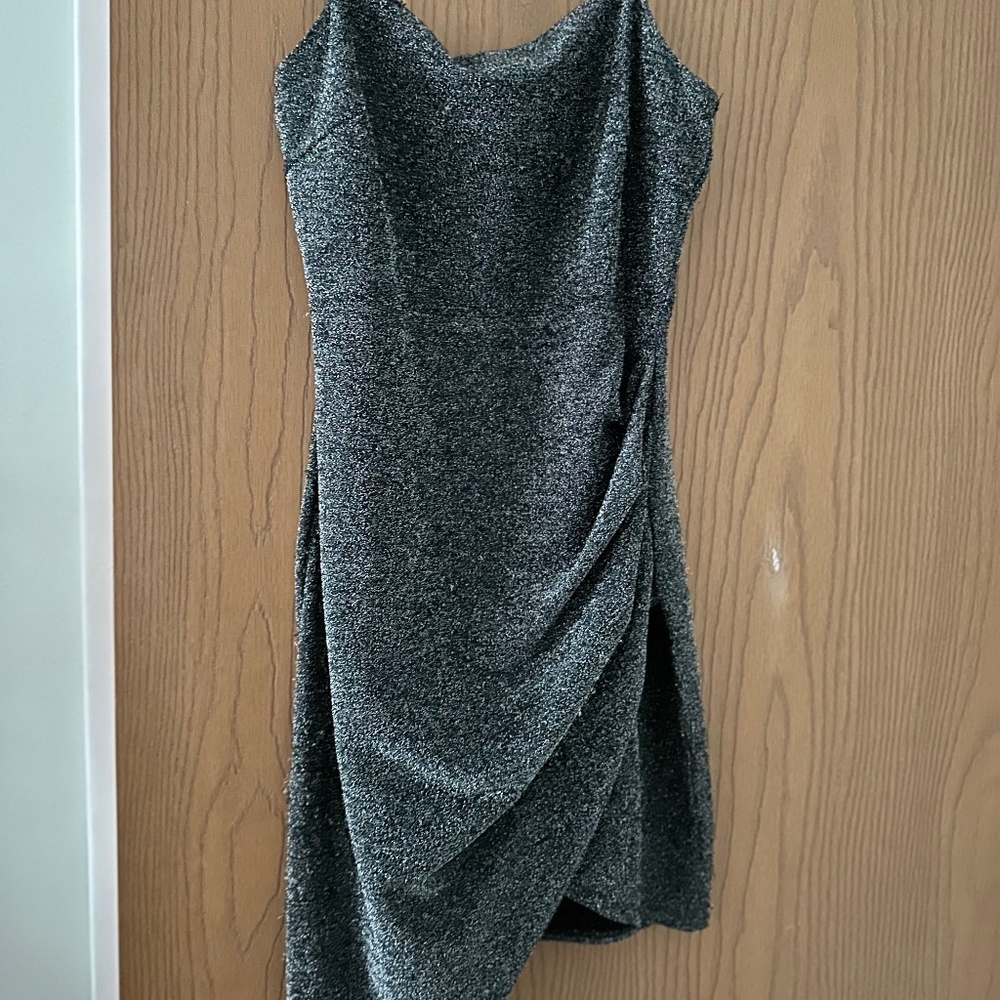 Windsor Asymmetrical Glitter dress